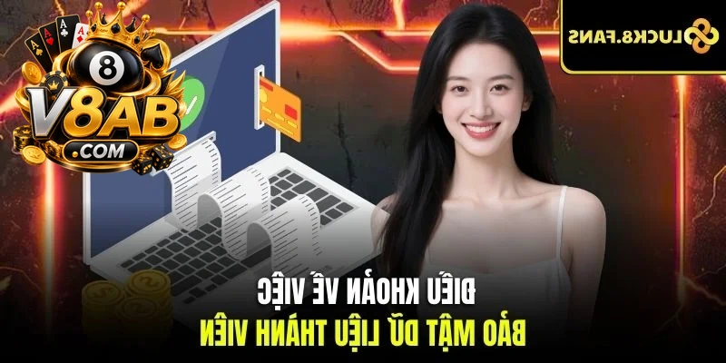 Điều khoản về việc bảo mật dữ liệu thành viên